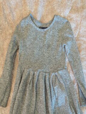 GAP Brand Gray Twirly Girls Dress size 4-5 XS